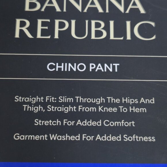 Banana Republic Mens Chino Pant Tan 36x29 - Picture 3 of 4